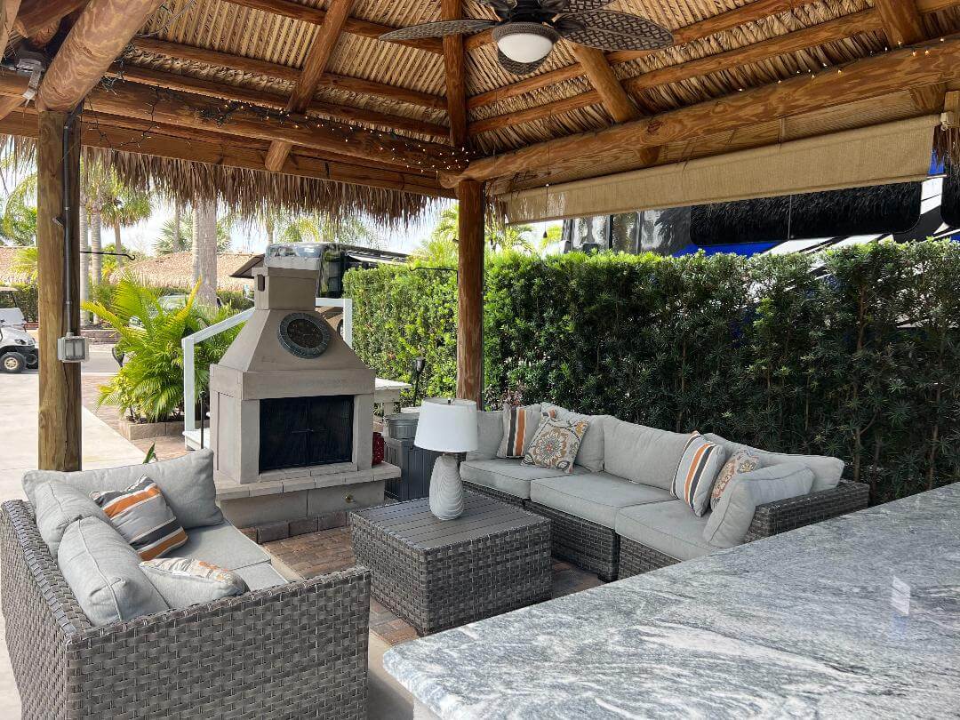 Lot 7 for rent at Motorcoach Resort